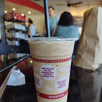 The Posh Bagel - Medium mocha frappe - Bagels Near Me - Castro Valley, California The Posh Bagel - Medium mocha frappe - Bagels Near Me - Castro Valley, California