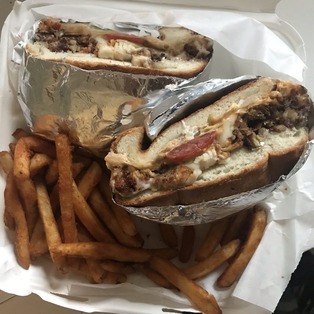 Fried chicken sandwich