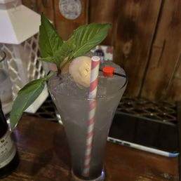 Daughter's drink.  Wish I could remember the name but a little sweet and delicious.