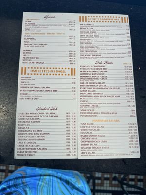 Menu photo 2 Leo's Bagels New York, NY Menu photo 2 Leo's Bagels New York, NY