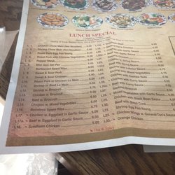 China King - Lunch specials!