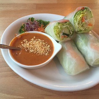 Thai Wok Kitchen - Shrimp rolls with peanut sauce ... Yammm - Thai Near Me - Vancouver, Washington