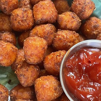 The Bridge Cafe - Sweet potato tots, crunchy and moist inside!! - Breakfast & Brunch Near Me - Delray Beach, Florida The Bridge Cafe - Sweet potato tots, crunchy and moist inside!! - Breakfast & Brunch Near Me - Delray Beach, Florida