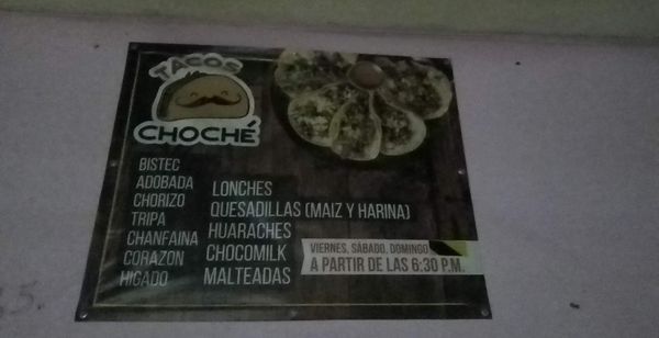 Menu photo 2 Tacos Choche Tequila, JAL Menu photo 2 Tacos Choche Tequila, JAL