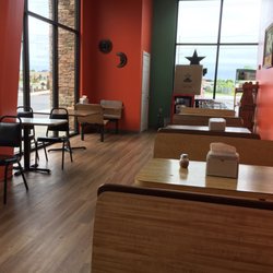 El Campesino Market & Restaurant - The little restaurant has 10 tables, which seats a total of 35.