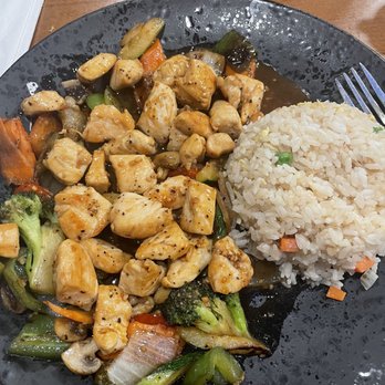 Asian Cuisine And Bar - Chicken Hibachi with Fried Rice - Japanese Near Me - Oneonta, New York