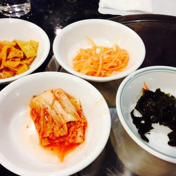 Pine Tree Korean BBQ Restaurant - Just 4 appetizers, we usually get 8 - Korean Near Me - Northridge, California Pine Tree Korean BBQ Restaurant - Just 4 appetizers, we usually get 8 - Korean Near Me - Northridge, California