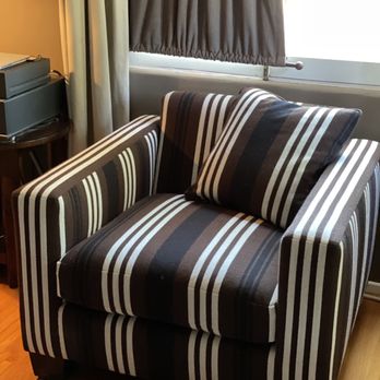 Lanzetti Custom Upholstery - A new lease on life for the chair with new fabric. - Furniture Reupholstery Near Me - Pasadena, California