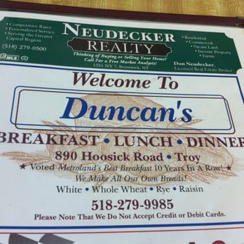 Duncan's Dairy Bar - Ice Cream & Frozen Yogurt Near Me - Troy, New York Duncan's Dairy Bar - Ice Cream & Frozen Yogurt Near Me - Troy, New York