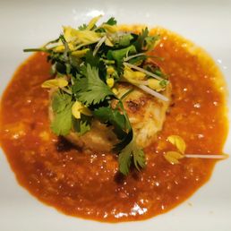 Singaporean Chili Crab Cake