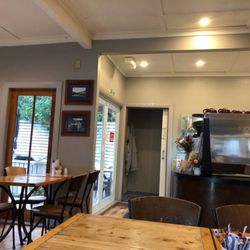 Cafe du Parc - Cafe service area and entrance.
