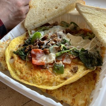 Cambria Mimosas - COVID outdoor dining: Fritatta (doesn't look like it!) 2.7578 stars! - American Near Me - Cambria, California