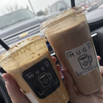 MUGS Coffee Roasters - Iced Banana Horchata Latte Iced Champurrado Latte - Coffee Roasteries Near Me - San Dimas, California MUGS Coffee Roasters - Iced Banana Horchata Latte Iced Champurrado Latte - Coffee Roasteries Near Me - San Dimas, California