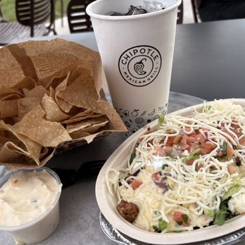 Chipotle Mexican Grill - Salad Chips & Queso Blanco - Mexican Near Me - Bloomington, Indiana Chipotle Mexican Grill - Salad Chips & Queso Blanco - Mexican Near Me - Bloomington, Indiana