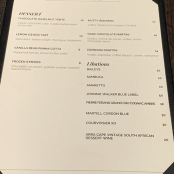 Warehouse 72 - Dessert Menu - New American Near Me - Houston, Texas Warehouse 72 - Dessert Menu - New American Near Me - Houston, Texas