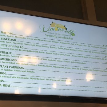 Limoncello - Sandwiches Near Me - San Francisco, California