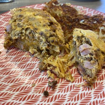 Honey Berry Pancakes And Cafe- Plano - Cowboy omelette - Pancakes Near Me - Plano, Texas Honey Berry Pancakes And Cafe- Plano - Cowboy omelette - Pancakes Near Me - Plano, Texas