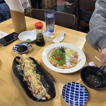 Sushi Yorimichi - El Runes roll & mentai butter udon - Sushi Bars Near Me - San Diego, California Sushi Yorimichi - El Runes roll & mentai butter udon - Sushi Bars Near Me - San Diego, California