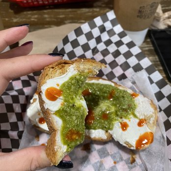 Main Street Coffee - Pesto toast - Coffee & Tea Near Me - Staten Island, New York