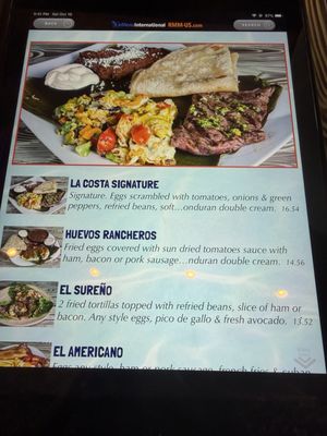 Menu photo 2 La Costa North Lauderdale, FL