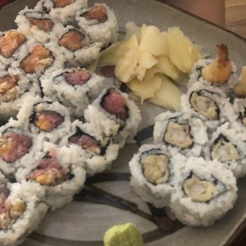 Wasan Brooklyn - Tuna Roll, Shrimp Tempura Roll, Salmon Roll with Spicy Mayonnaise - Japanese Near Me - Brooklyn, New York Wasan Brooklyn - Tuna Roll, Shrimp Tempura Roll, Salmon Roll with Spicy Mayonnaise - Japanese Near Me - Brooklyn, New York