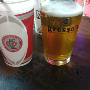Gresso's Restaurant and Bar - Like the plastic OSU cup  you can keep. - Sports Bars Near Me - Columbus, Ohio