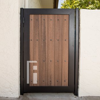 First Impression Ironworks - Iron & Wood Gate By First Impression Ironworks - Door Sales/Installation Near Me - Scottsdale, Arizona