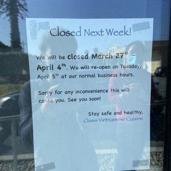 Oasis Vietnamese Cuisine - Vietnamese Near Me - Pacifica, California Oasis Vietnamese Cuisine - Vietnamese Near Me - Pacifica, California