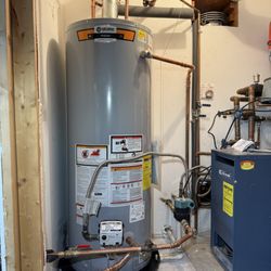 MACS Plumbing Company - 50 gal gas water heater replacement