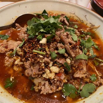 Hu's Cooking - Spicy boiled beef - Chinese Near Me - Houston, Texas