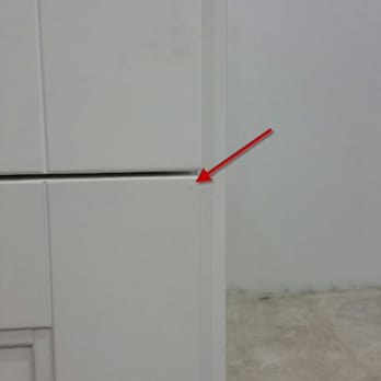 J Spinelli Kitchen and Bath - Dent on kitchen drawer. - Kitchen & Bath Near Me - Miami, Florida