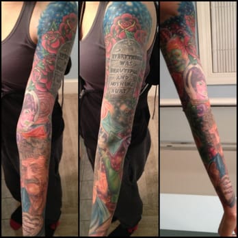 Hope Gallery Tattoo - Sleeve done by Tim Harris - Tattoo Near Me - New Haven, Connecticut Hope Gallery Tattoo - Sleeve done by Tim Harris - Tattoo Near Me - New Haven, Connecticut