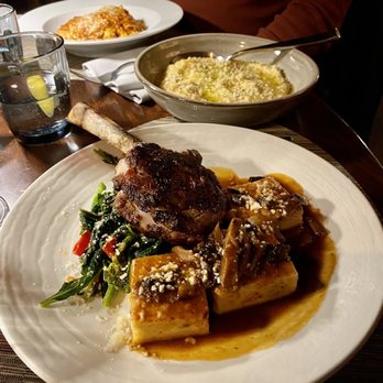 Il Nido - Veal chop with Roman gnocchi.. polenta side dish right above it - Desserts Near Me - Marlboro, New Jersey Il Nido - Veal chop with Roman gnocchi.. polenta side dish right above it - Desserts Near Me - Marlboro, New Jersey