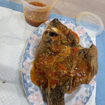 Mingala Restaurant - E45. House Chili Tilapia - Burmese Near Me - Newark, California