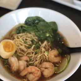 Spicy Miso Shrimp Ramen