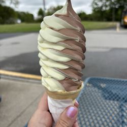 Guptill's Ice Cream - Chocolate & birthday cake swirl