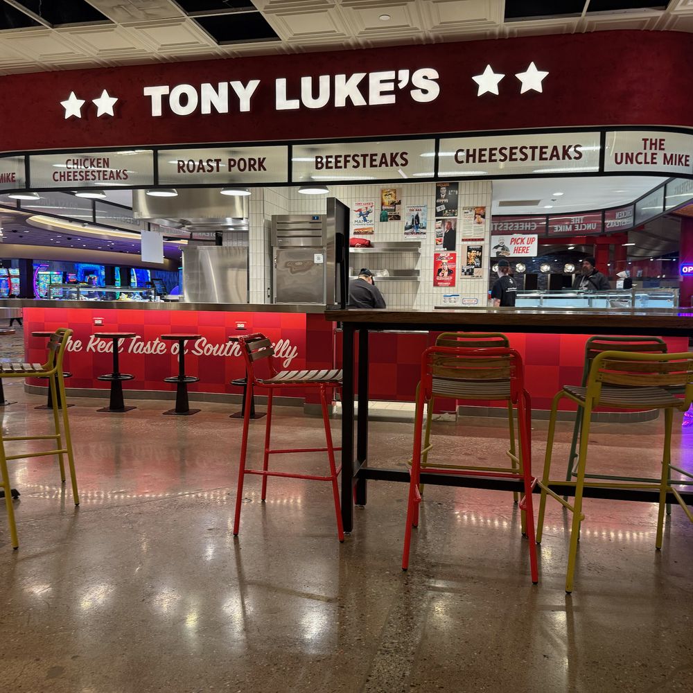 Tony Luke's - Where I sat in the food hall. - Cheesesteaks Near Me - Las Vegas, Nevada Tony Luke's - Where I sat in the food hall. - Cheesesteaks Near Me - Las Vegas, Nevada