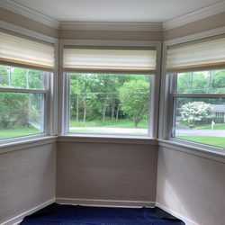 Gotcha Covered Pittsburgh North - 2" Hybrid Pleat Honeycomb shades provide functionality & beauty.
