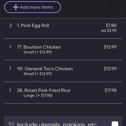 GrubHub online pickup/delivery price. GrubHub online pickup/delivery price.