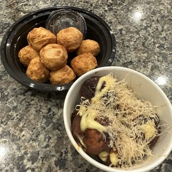 Moon Tea House - Takayoki and shrimp balls - Coffee & Tea Near Me - Roseville, California
