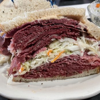 Deli King - Pastrami and Corned Beef Sloppy Joe (with Russian Dressing and Coleslaw) - Delis Near Me - Clark, New Jersey Deli King - Pastrami and Corned Beef Sloppy Joe (with Russian Dressing and Coleslaw) - Delis Near Me - Clark, New Jersey