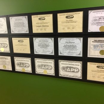 New Flower Studio - Some of their many certificates and accolades - Jewelry Near Me - Long Beach, California