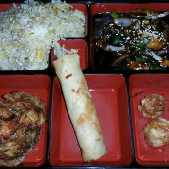 Fusion Kitchen - Yummy  shrimp teriyaki bent box - Sushi Bars Near Me - Taunton, Massachusetts