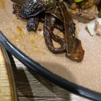 Riviera Nayarit - Burned veggies from fajitas - Seafood Near Me - Nashua, New Hampshire