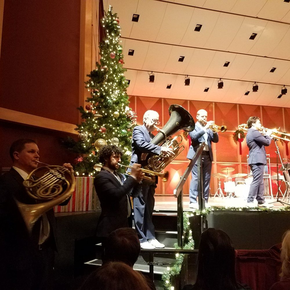 Marcus Performing Arts Center - The Canadian Brass Band marches in with "Just a Closer Walk With Thee" at the Marcus PAC. - Performing Arts Near Me - Milwaukee, Wisconsin