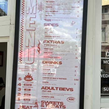 JAM Hot Chicken - Menu - Chicken Shop Near Me - Winter Park, Florida
