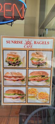 Menu photo 7 Sunrise Bagels Cafe San Ramon, CA Menu photo 7 Sunrise Bagels Cafe San Ramon, CA