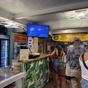 Puka Dog - One side order Hawaiian ice, the other Puka dogs. - Hot Dogs Near Me - Koloa, Hawaii