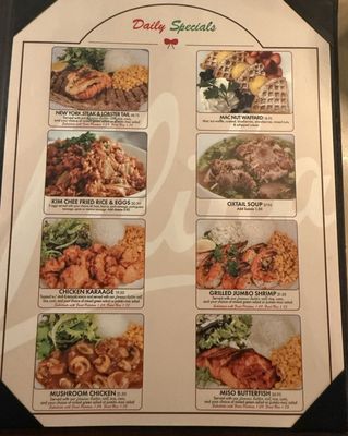 Menu photo 1 Liliha Bakery Honolulu, HI Menu photo 1 Liliha Bakery Honolulu, HI