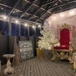 Santa station outdoors!